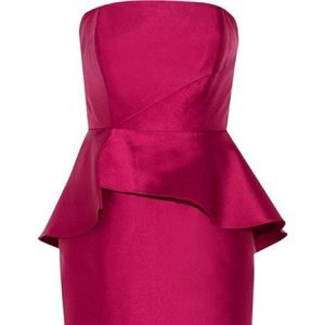 NWT BADGLEY MISCHKA cocktail dress. Pink/Cranberry
